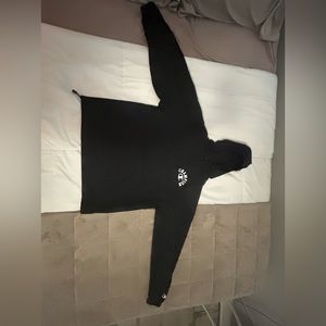 BLACK QUATER ZIP CHAMPION WIND BREAKER